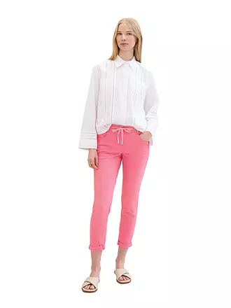TOM TAILOR | Pantalon Tapered Coupe Décontractée | pink